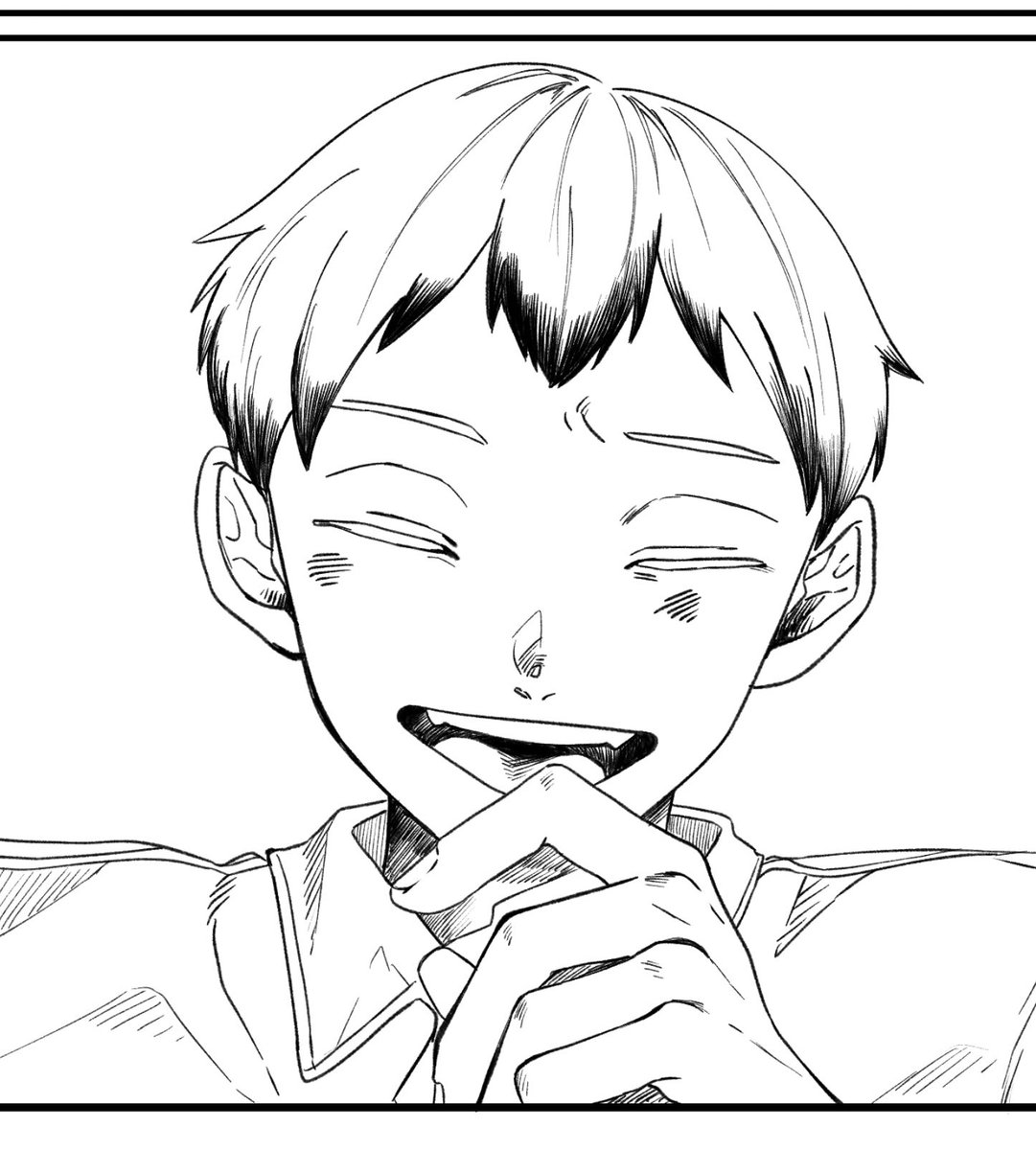 今描いてる漫画の北さんとってもハオ……🥹 