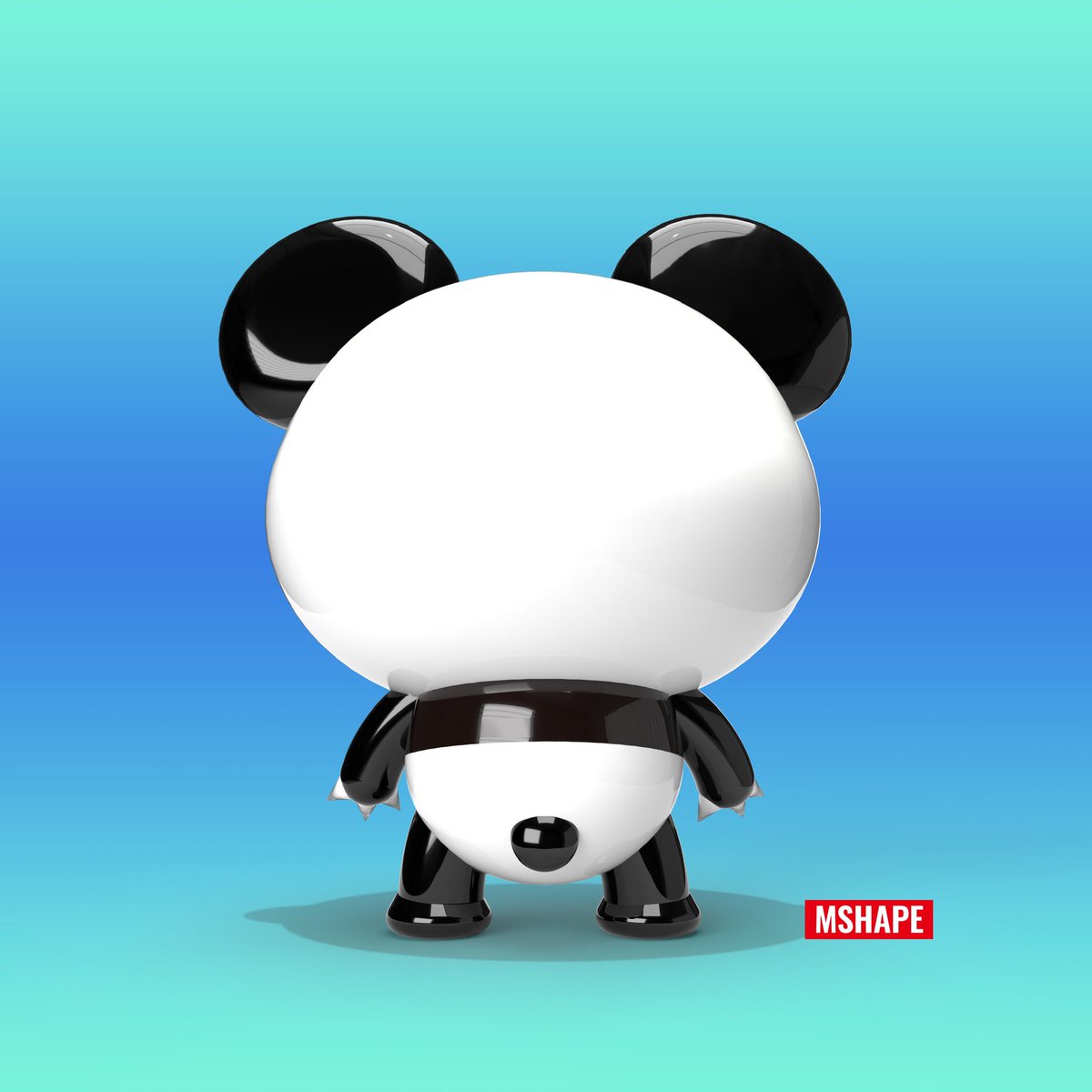 mshape27's tweet image. 久しぶりのBACKUMAです‼️
shirokuro panda BACKUMA🐼
マットではなくグロスな白黒パンダです。adam by gmoで待ってます🙇‍♀️
#BACKUMA
#adambygmo 
#mshape 
#後向きのくま