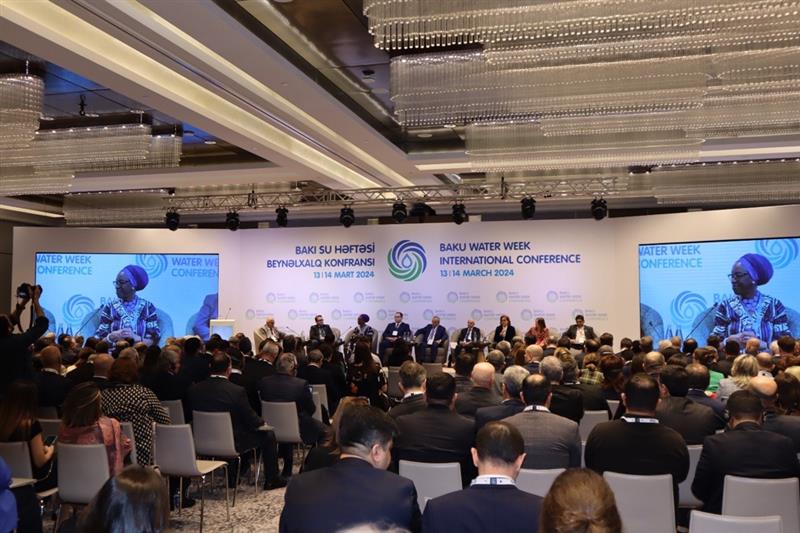 daniels_ugochi's tweet photo. Almost half the world faces severe water scarcity at some point each year, according to @IPCC_CH.
IOM provided water and sanitation services to over 13.3 million people. But many more are in need. At the #BakuWaterWeek, we discussed ways to ensure access to clean water for all. https://t.co/iPZGVhFM2W