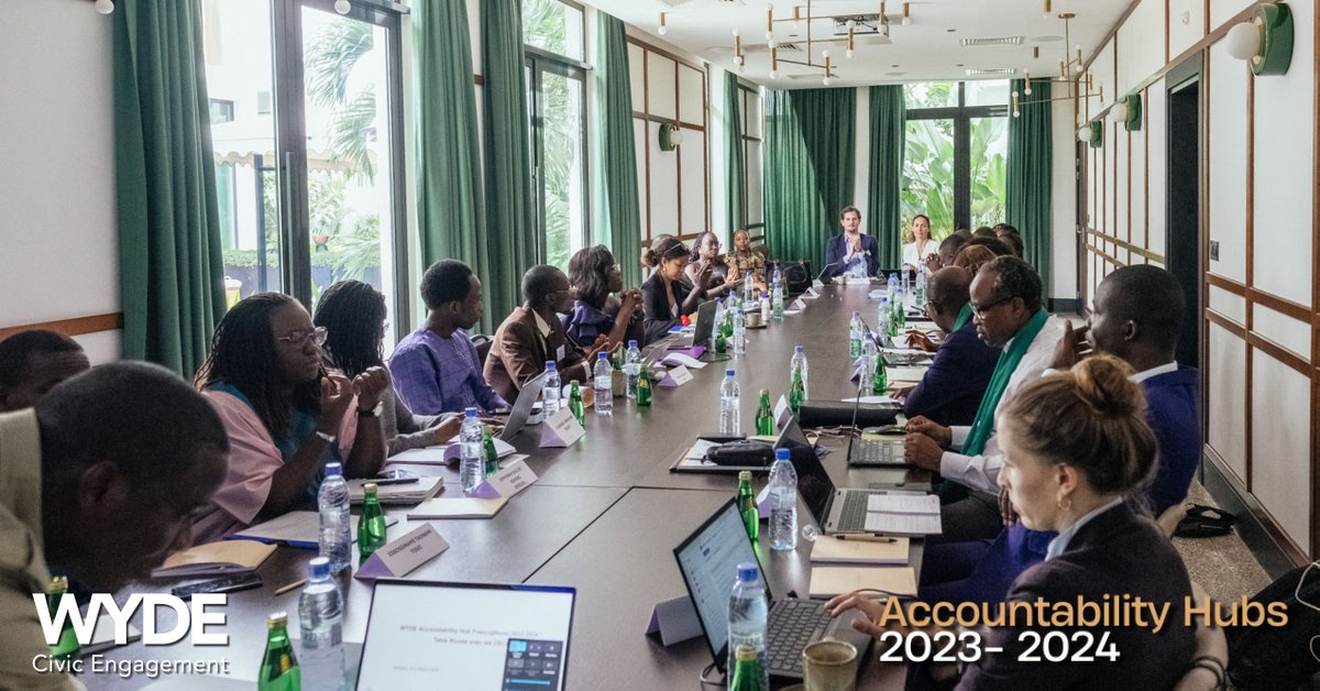 KofiAnnanFdn's tweet photo. Tant d'énergie et d'idées innovantes pour renforcer la gouvernance responsable et transparente en Afrique ! 🙌
 
Retour en image sur une table ronde organisée par la Fondation Kofi Annan la semaine dernière avec des ONG de premier plan en Côte d’Ivoire. 
Nous avons eu le plaisir de recevoir des leaders de la société civile qui ont partagé des conseils avec les membres de WYDE Accountability Hubs sur les pratiques exemplaires et les défis dans la mise en oeuvre de projets dans le domaine de la bonne gouvernance. 
 
Un grand merci aux organisations invitées pour leurs précieuses contributions ! 

@InterpeaceTweet @OpinionEclairee @Indigo_CI @CNJcotedivoire @WANEP_Regional @CivisCI @CELDciOng @CentreESD1 

#WYDEYouth #WYDECivicEngagement #Accountability #EUFunded #YouthDemocracyCohort

@WFD_Democracy @oslocenter @EPDeu   @YouthCohort @AccountLab @AssembleeNat