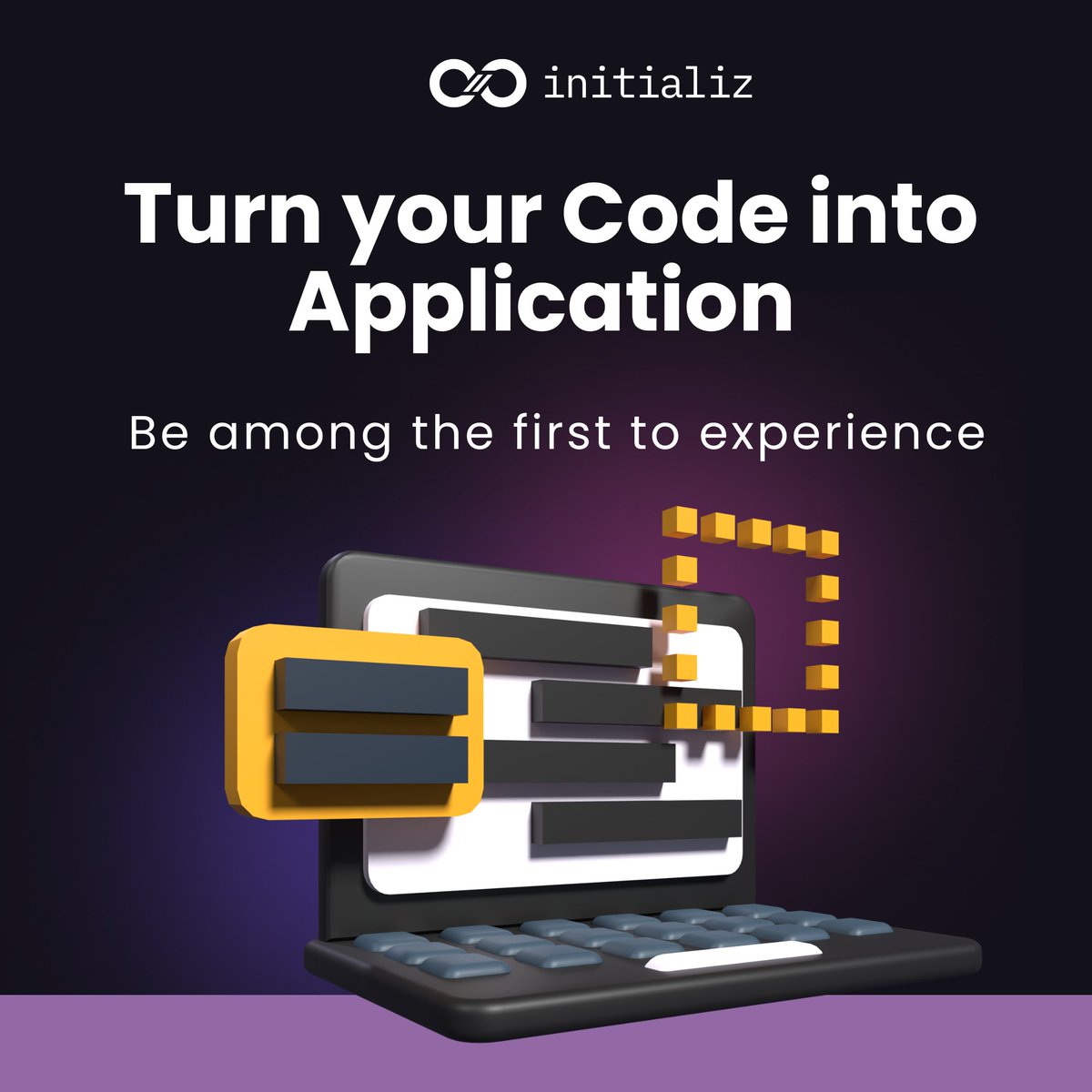 Turn IDEA into #APP in a SNAP! We're delighted to extend a special invitation to you for the Early Access program of Initializ.ai – our cutting-edge platform revolutionizing the entire development lifecycle. Join the coding revolution now – console.initializ.ai/register/