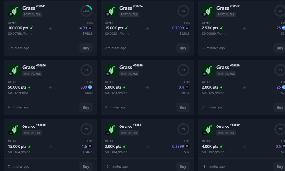 openintrest's tweet photo. Yang punya device nganggur bisa nih buat mining Grass, Cuma butuh koneksi internet!  
daftar disini: https://t.co/HijRIKqKUv. 
Minimal Network Quality rata2 di 75%.
kalo bisa per hari 1K pts ya , di premarket udah ada hilal untuk perkiraan harga minimalnya. cuss garap https://t.co/6b7o8Q2W0K