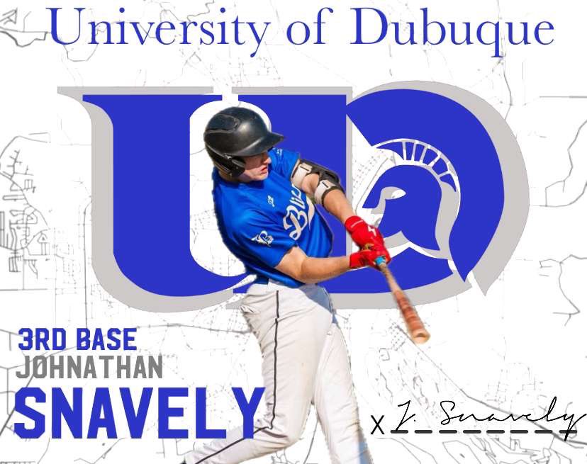 I am excited to announce my commitment to the University of Dubuque to further my academic and athletic careers. I would like to thank my coaches, teammates and family for supporting me. GO SPARTANS!! <a href="/BlizzardBasebal/">Blizzard Baseball</a> <a href="/RAHS_Baseball/">RAHS Baseball</a> #COMMITTED