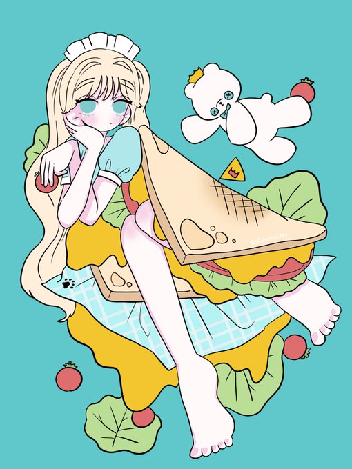 「サンドイッチ」のTwitter画像/イラスト(新着｜RT&Fav:50)