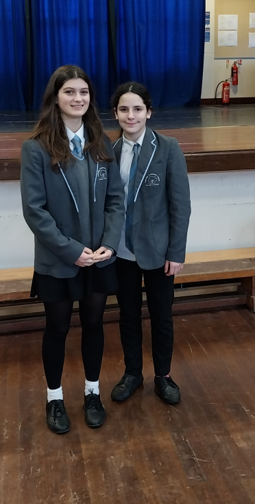We are so proud of Nafsika and Tamuz in Year 8 @Coleridge_Edu who absolutely smashed it at the @theESU Performing Shakespeare competition yesterday 👏🎭 #theworldsastage @United_Music1