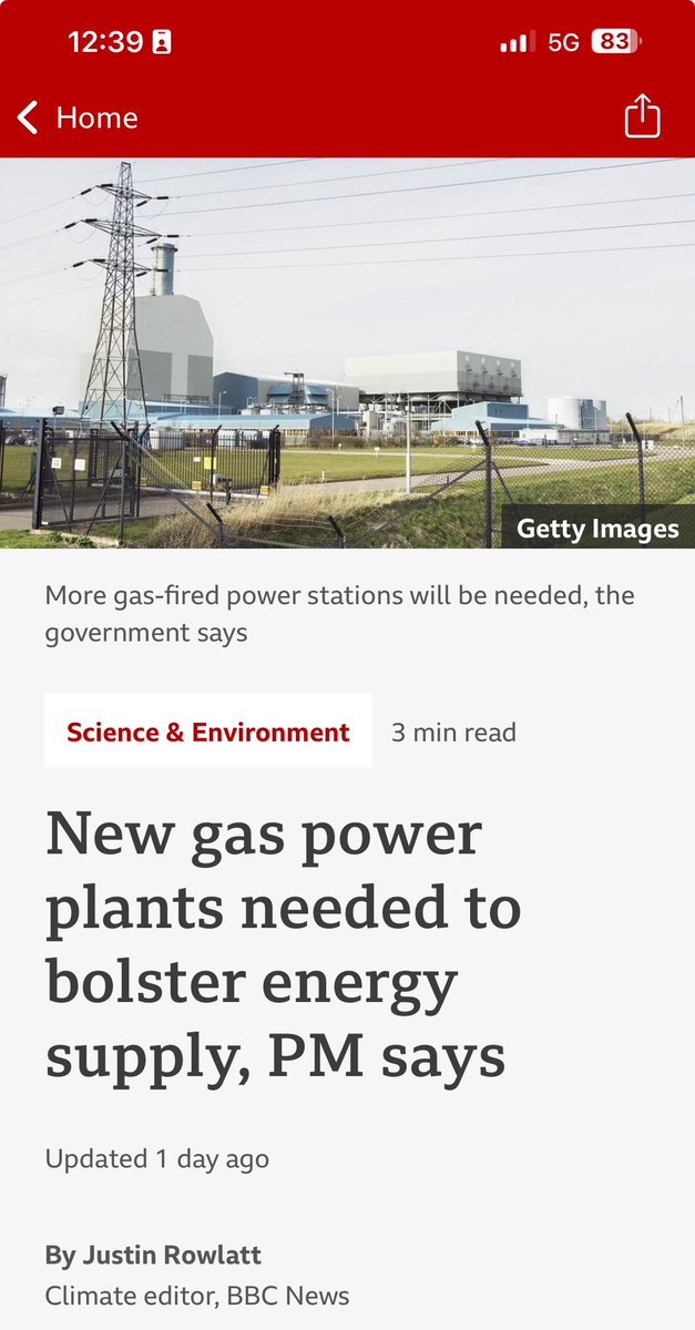 I’m sure @g__j will have other opinions on this!! Surely if we can’t get renewables connected to the grid for the next 13 years we will struggle to get new gas generation connected as well? This govt. are too connected with fossil fuel!!