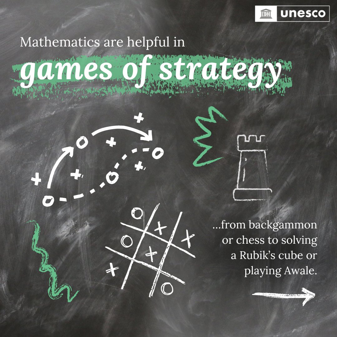 UNESCO's tweet photo. 14 March is #MathematicsDay 🧮

From the technology we use to our understanding of the universe, #mathematics is at the center of it all.

Let's take a moment to appreciate math &amp; recognize its importance in shaping our future!