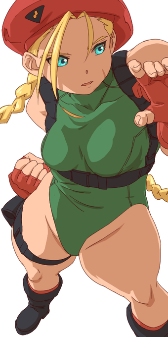 #格ゲーキャラ描こうぜ キャミィ 