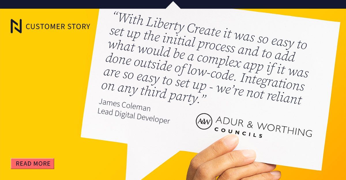 <a href="/adurandworthing/">Adur & Worthing Councils</a> #council wanted a way to easily enable service teams to develop and maintain their own forms and apps, with no development experience: Form builder is a #nocode form builder built in #lowcode to free up development time buff.ly/48aCFBE