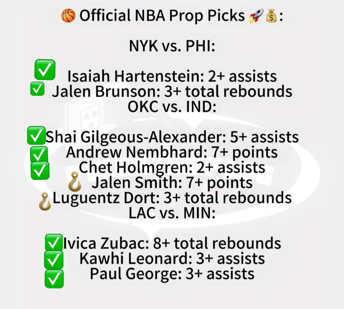 PicksThePlug's tweet image. 🔥 Crushing it last night with 8 out of 10 winning picks! 🎉1 point and 1 rebound would have gave us the sweep! So close ! I can feel it coming 🏀💰 #WinningPicks #SportsBetting