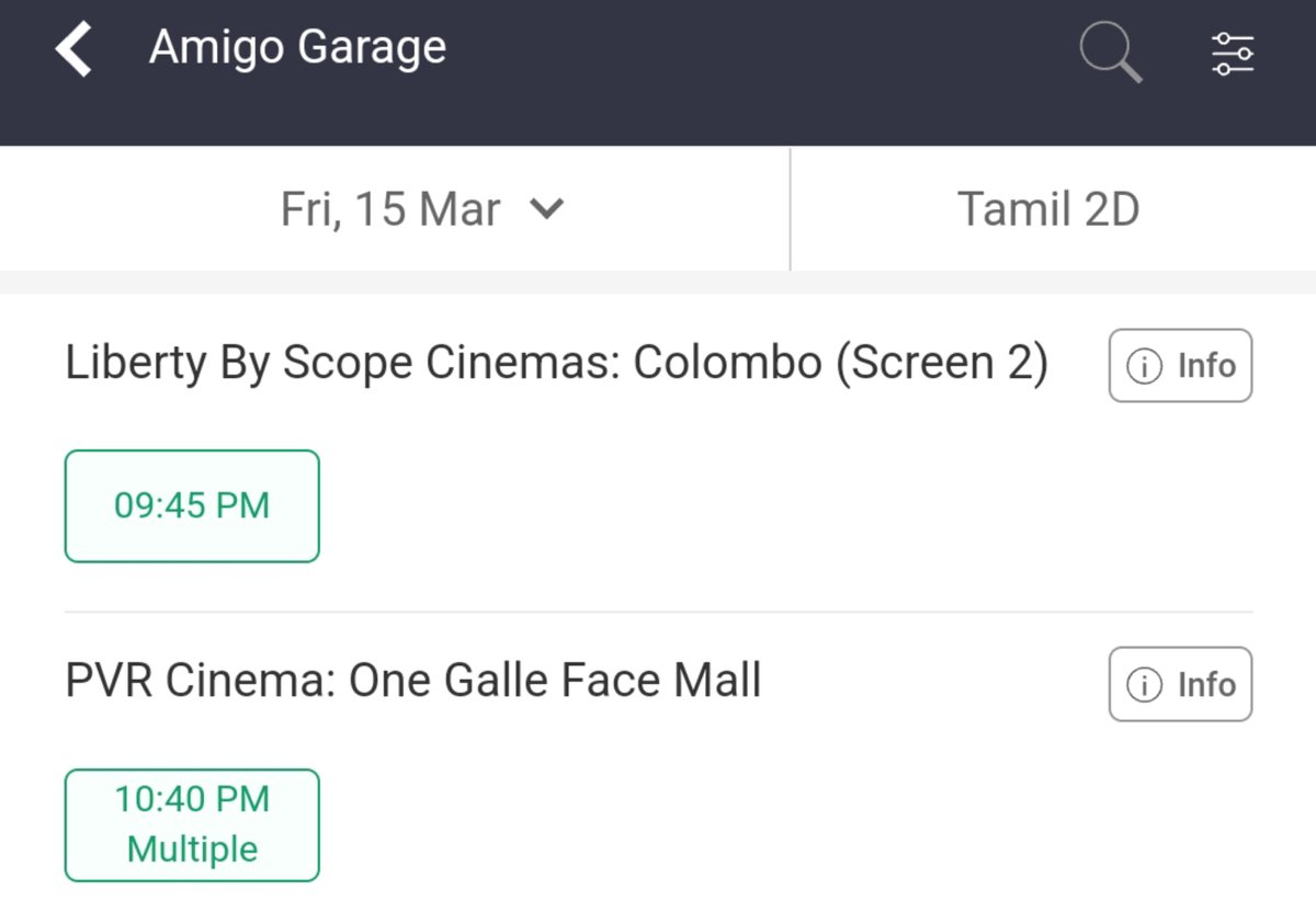 #AmigoGarage Bookings Opened In Srilanka 🇱🇰 

@Actor_Mahendran