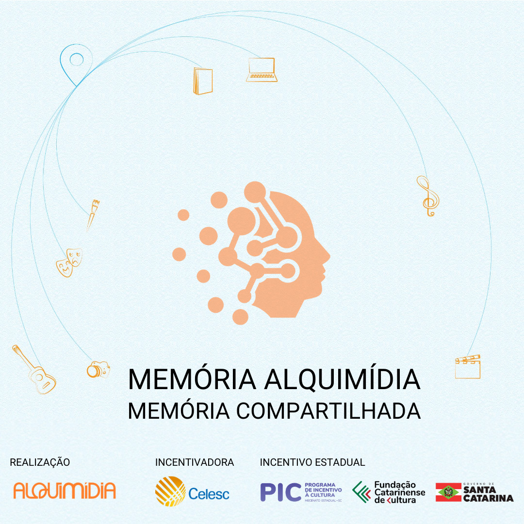 AlquimidiaOrg's tweet photo. Conheça nosso Projeto Memória Alquimídia – Memória Compartilhada, que foi viabilizado por meio do Programa de Incentivo à Cultura, o PIC, do Governo do Estado de SC, aprovado pela @FCCoficial  e conta com o incentivo da Celesc. +infos: https://t.co/MjBxZCTg72 #PICSC #Acervos https://t.co/u9kXsEY8L8