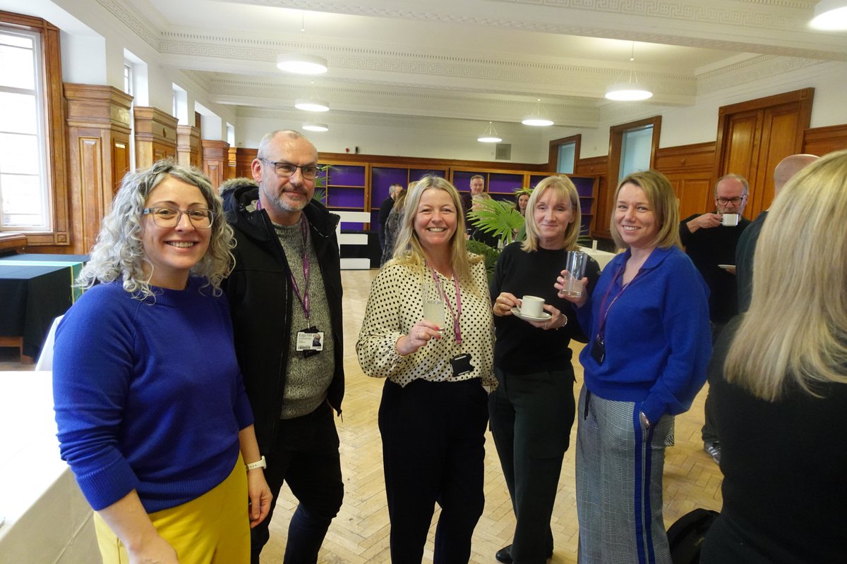 EHU_FOE's tweet photo. It was amazing to have all Education staff together today to celebrate our recent Ofsted grading. The event was to thank the entire @EHU_FOE team for their dedication, commitment and to celebrate! @edgehill💜 https://t.co/ldpZ494nGj