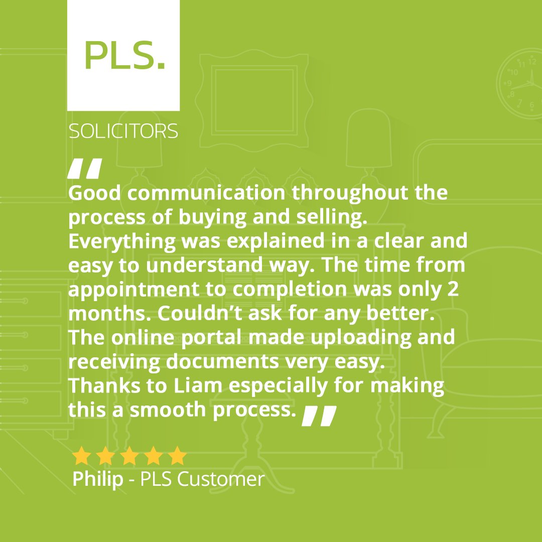 #FiveStarFriday

At PLS, our dedicated teams are devoted to keeping you well-informed about all developments. We are here to offer guidance and assistance throughout your journey.

🌟🌟🌟🌟🌟

pls-solicitors.co.uk/?p=2019931