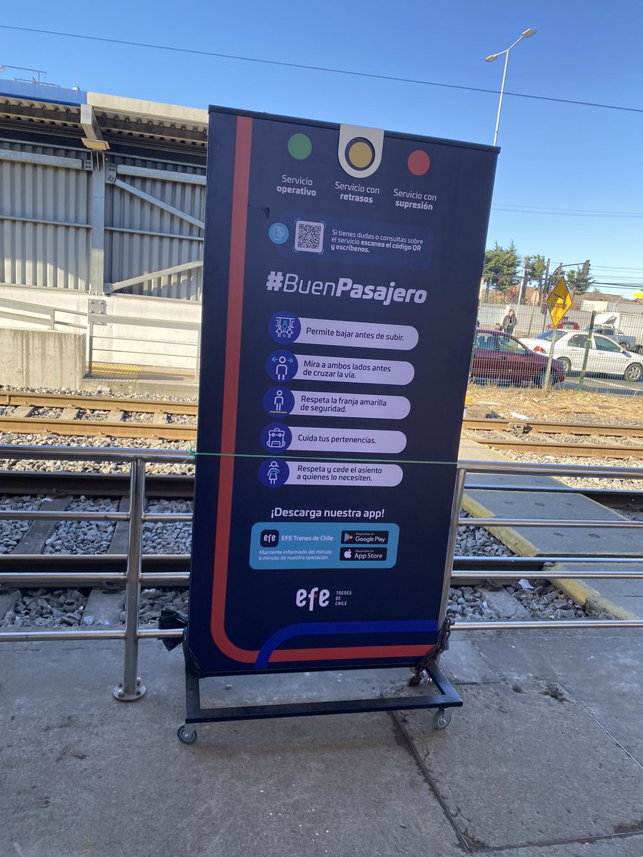 Cabritofe's tweet photo. La pregunta de la mañana ya no es a qué hora pasa el biotren , sino con cuantos minutos de atraso vendrá el tren 🙄🙄🙄 @EFE_Biotren todos los días lo mismo 😮‍💨 https://t.co/UxZQ0Vbmym