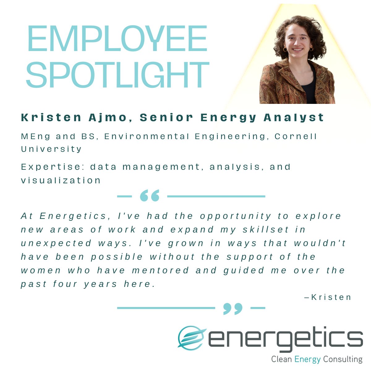 #WomensHistoryMonth continues with a look into Kristen Ajmo, an environmental engineer providing support to offices across the U.S. Department of Energy. #WomensHistoryMonth 2024 #EnvironmentalEngineering #Sustainability
