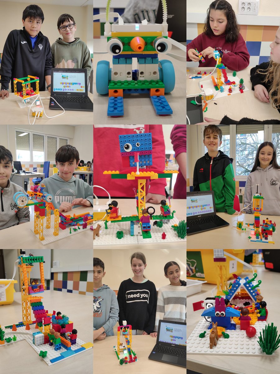 Martxan da Lego proiektua 3.zikloan!
Ikasleen grina piztu eta irudimena landuz, robot, jolas eta atrakzio zoragarriak sortzen hasiak dira dagoeneko.
#lego
#robotika #pentsamendukonputazionala
#jolasa
#errenteria #kmhlhi