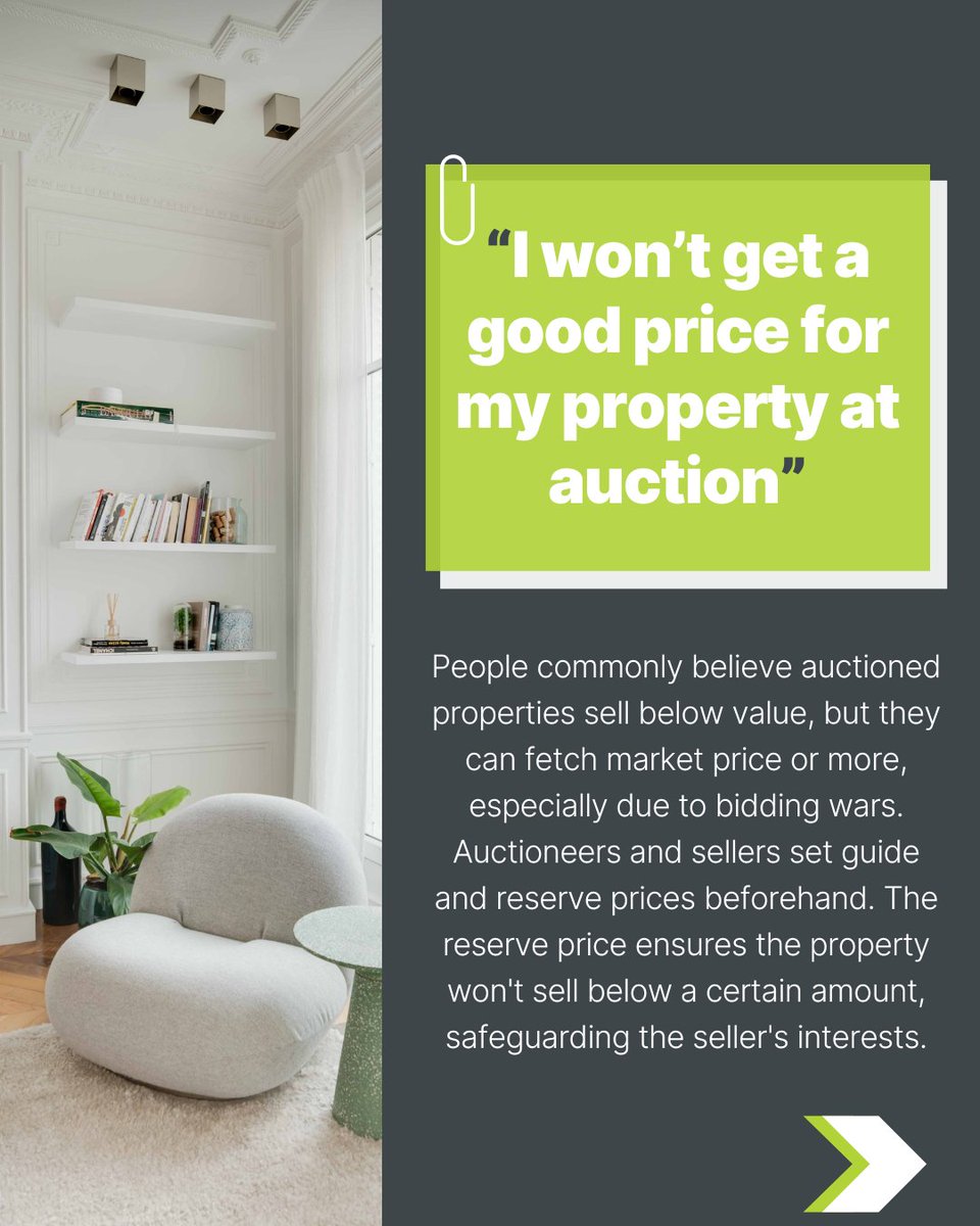 Debunking Property Auction Myths! 🏠💡

Property auctions are popular for investors and buyers alike, but misconceptions may deter participation. Let's set the record straight.

#PropertyAuctions #RealEstateInvesting #AuctionMyths