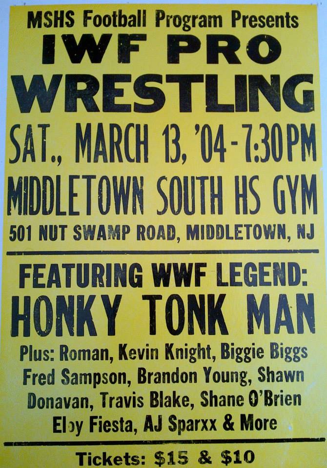 #OTD 20 years ago - March 13, 2004 - IWF Anniversary Event in #MiddletownNJ with @OfficialHTM @realfredrosser @ShaneOBrien00 @KevinKnightNJ @MultiverseBlake @ShawnDonavan01 @BennettWWE!