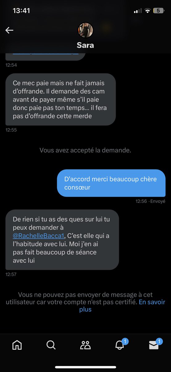 TheDomReference's tweet photo. ⚠️DOMINA ALERT FAKE⚠️ Cam faite et bien sûr impayée, allez signaler et bloquer @MoneySugarDad @sara_rati @RachelleBacca1 
#moneyslave #soumis #domination #moneymiss #slowdrain #esclave #ATM
#domina #moneyslaves  #drain
 @RTLovingFeet @Brun0Parent @samdoggy5 @AntoRT34 @DoggyPromo https://t.co/ICocVbQOeX
