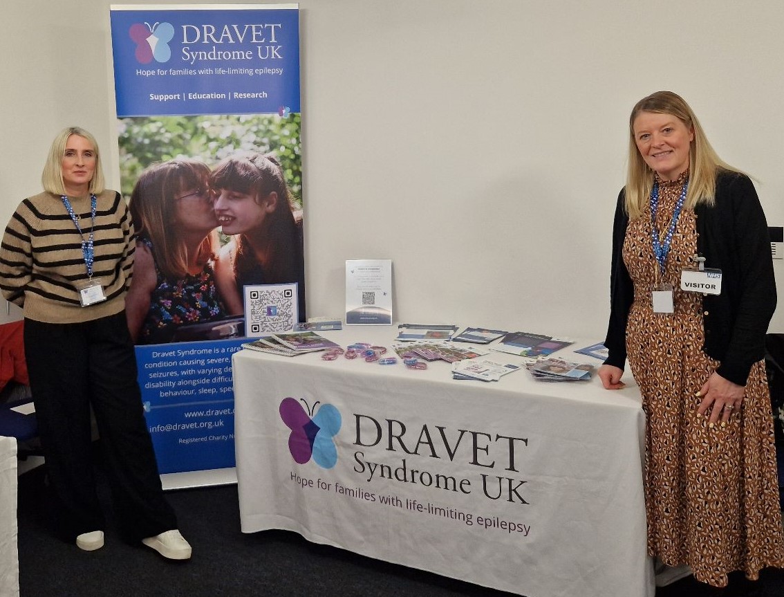 Linzi and Teresa are attending the @NHSEnglandNorth West #Epilepsy Transition to Adulthood Conference today in #Manchester alongside 60 professionals who each have an epilepsy-related role in the NHS. #DravetSyndrome #DravetAwareness @youngepilepsy @epilepsyaction
