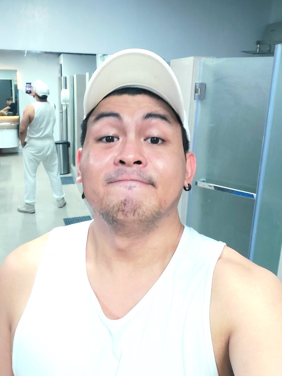 Back to gym after magkasakit #white