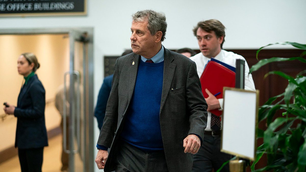 thehill's tweet photo. NEW POLL: Senator Sherrod Brown is leading all three of his main Republican rivals in the Ohio Senate race, according to the poll. https://t.co/Fa1pnV1SOn https://t.co/NDTpXBdGfX