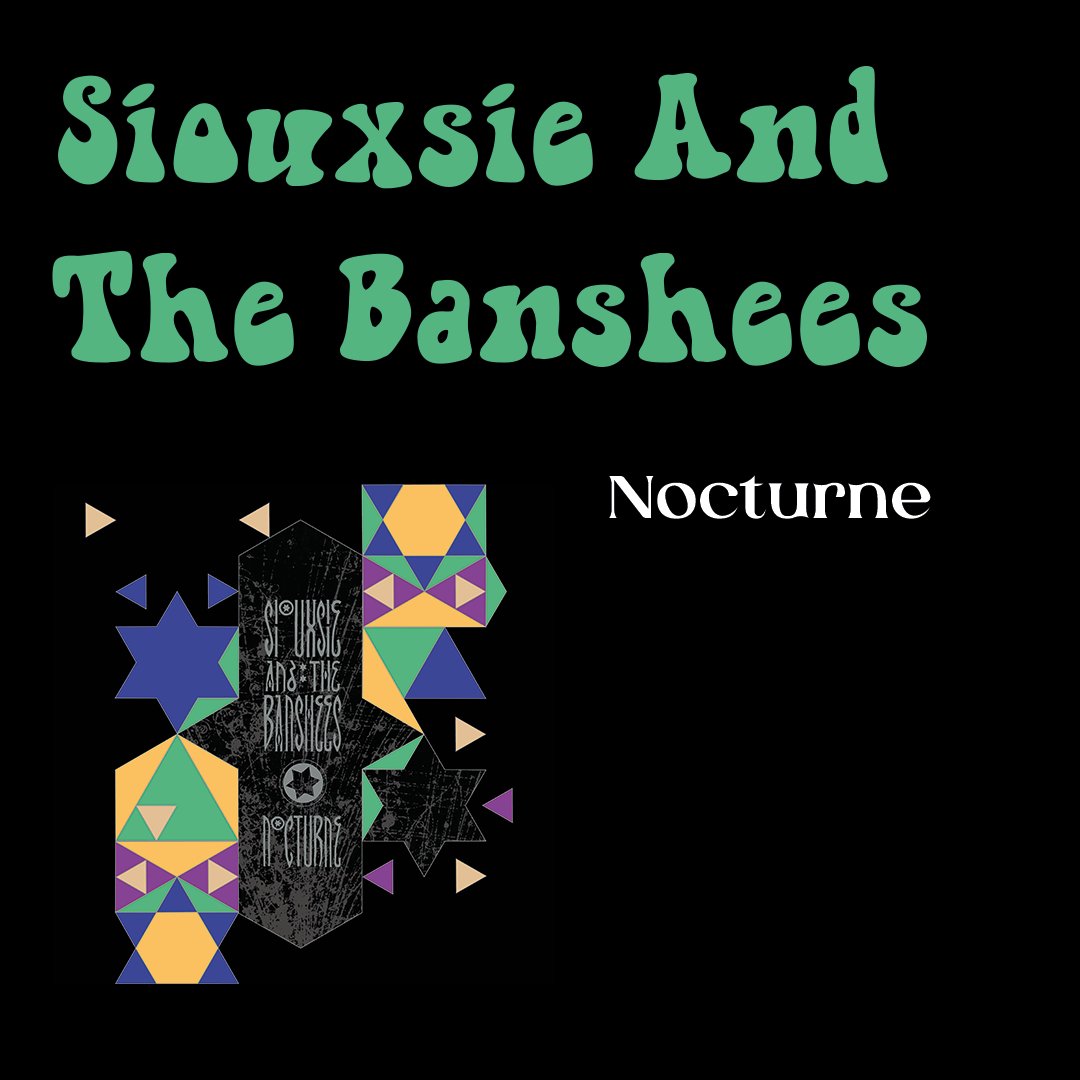 RsdSwe's tweet photo. Siouxsie and The Banshees släpper liveskivan Nocturne för RSD 2024. Denna live skiva innehåller en inspelning från Royal Albert Hall. Skivan är ett 2LP set och är halvt mastrad på vinyl med gatefoldfodral.

#rsd2024
#rsdsweden
#siouxsieandthebanshees https://t.co/hx8lDZg8ck
