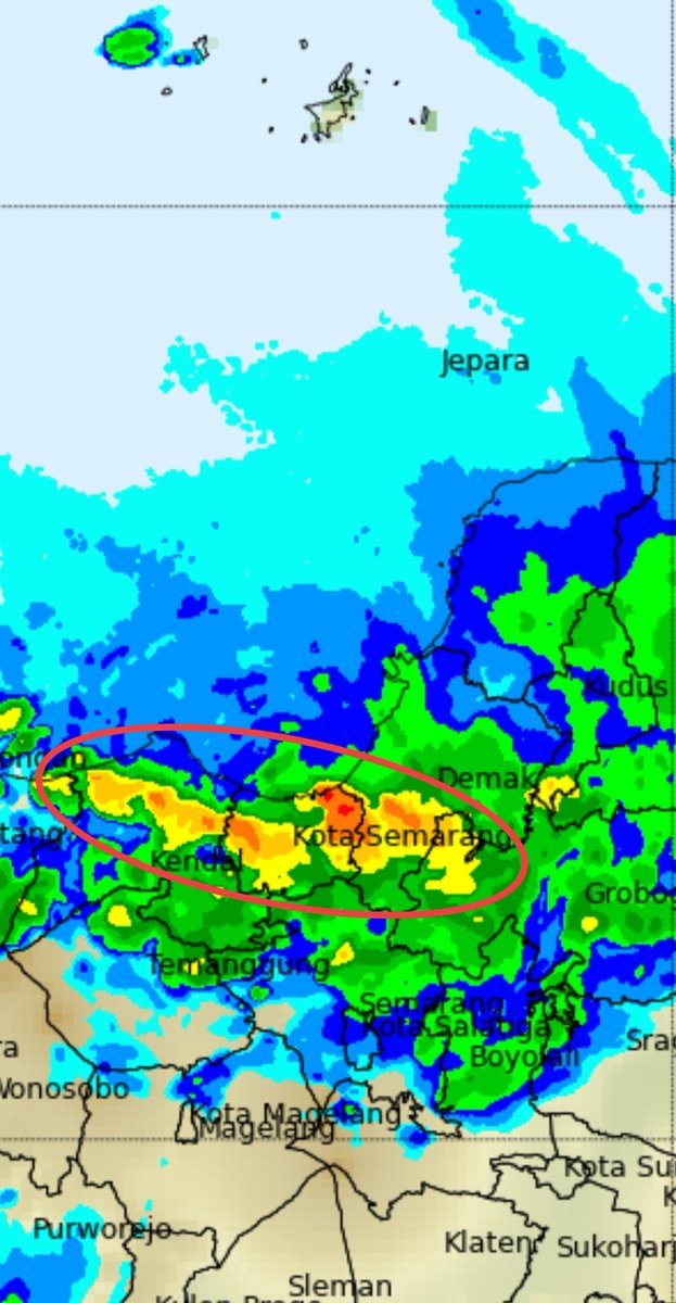 EYulihastin's tweet photo. Update: terpantau squall line di Semarang yg semakin memanjang. Waspada banjir bandang, ya. Yang di sekitar DAS agar siaga evakuasi mandiri. @bpbdjateng @BpbdSemarangkab https://t.co/xxdpjelXpI