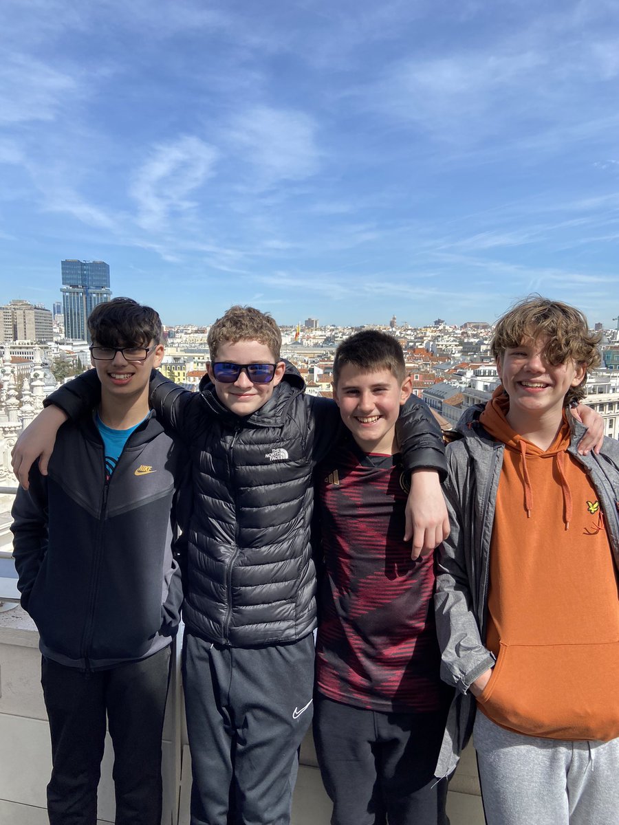PHS_Panish's tweet photo. Vistas maravillosas of the whole of Madrid
#PHSSpanishExchange2024 https://t.co/Py2EbRDlLx