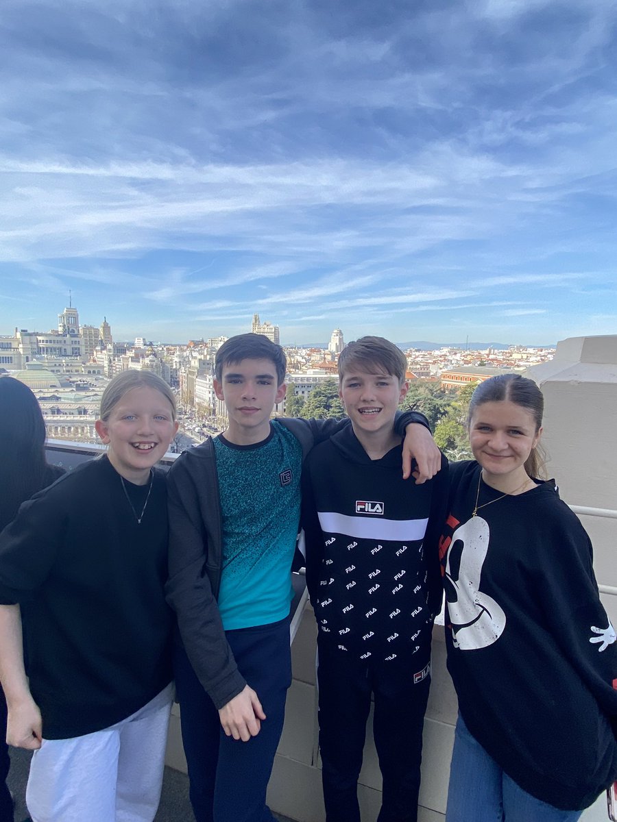 PHS_Panish's tweet photo. Vistas maravillosas of the whole of Madrid
#PHSSpanishExchange2024 https://t.co/Py2EbRDlLx