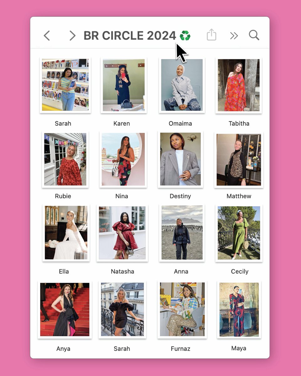 Meet the 2024 Ambassadors ♻️

We’re thrilled to introduce the newest #BRCircle ambassadors: from an entrepreneur, and midwife to a teacher and an environmental scientist.

Read more: lnkd.in/gSwXz5Ng

#WhatsMineIsYours  #Community #Ambassadors #FashionRental #ByRotation