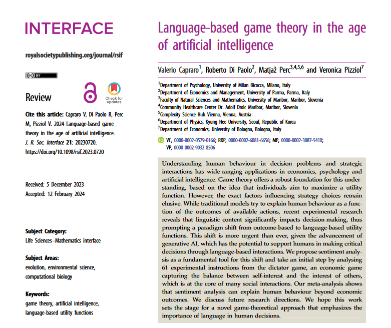 Valerio Capraro tweet media