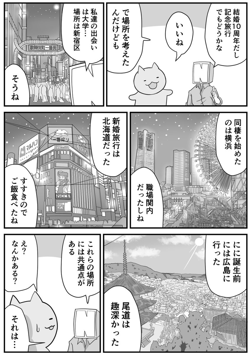 日々のつぶやき。
結婚10周年記念旅行(1/2) 