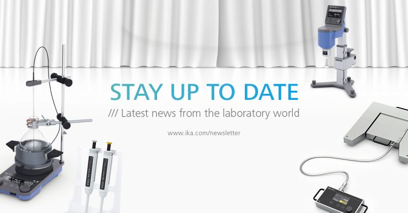 >> 📰 NEWS NEWS NEWS 📰 << Do you want to stay informed about our latest developments, new devices or special promotions and discounts? Subscribe to our newsletter now. Click here: ika.com/newsletter #IKA #designedforscientists #laboratoryequipment #lookattheblue