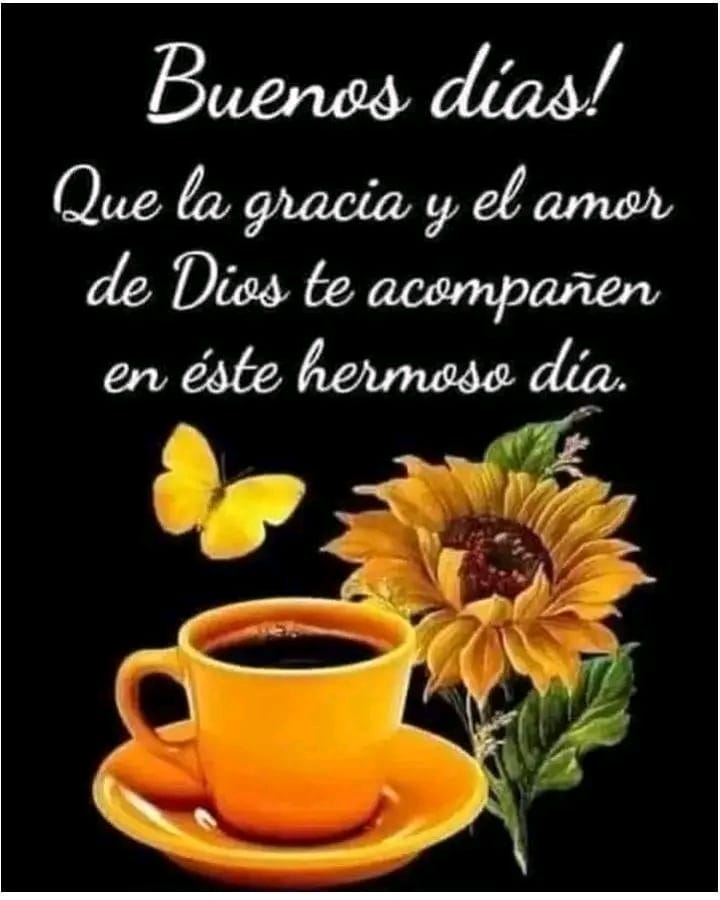 Muy buenos días excelente miércoles, bendiciones 🙌🌻🌻🌻🍀🍀🍀🍀