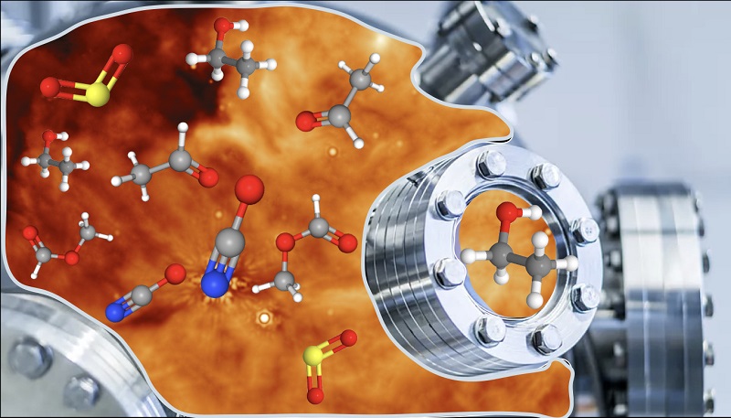 Webb ziet al in protosterren belangrijke ingrediënten voor maken leefbare werelden. Paper is opgedragen aan Harold Linnartz (Universiteit Leiden). astronomie.nl/nieuws/webb-zi… Beeld: (c) JWST/MIRI, Will Rocha et al. cc: @LeidenScience @UniLeiden #astronomie #astronomy