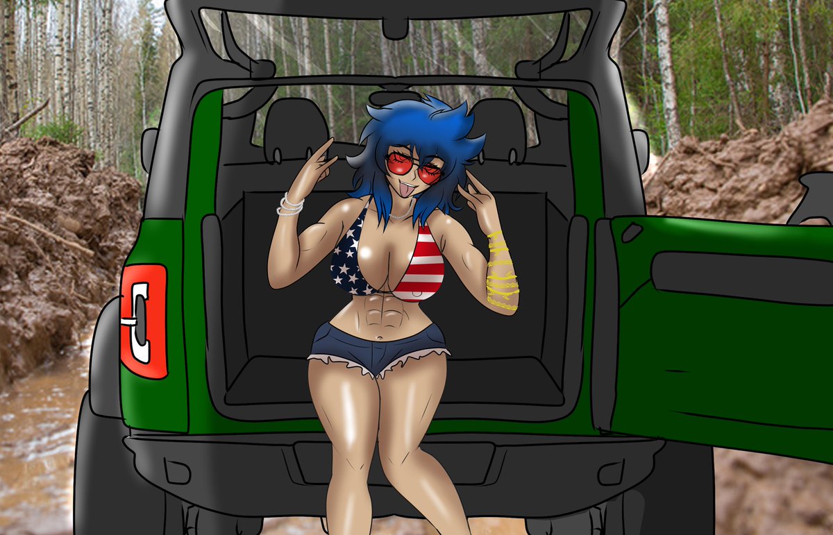 CloudMaverick7's tweet photo. Kendra likes it dirty. 

#originalcharacter #GTA6 #GTAVI #America #KendraKiro https://t.co/I5uVQKJzbV