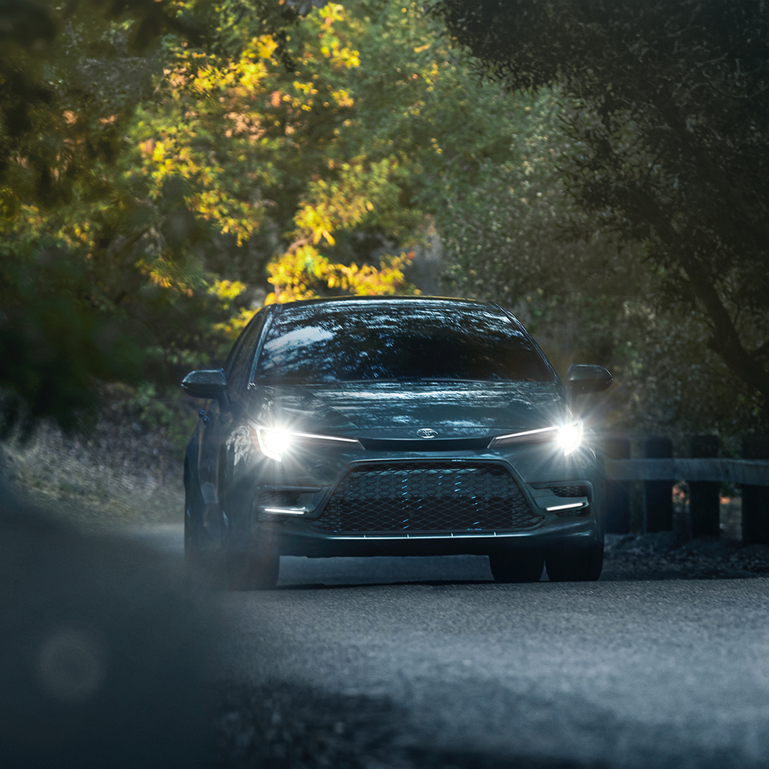 The 2024 Toyota Corolla’s driver-focused interior is designed for exceptional comfort and convenience. The instrument panel is cleverly shaped to widen your field of view. To learn more about the 2024 Corolla and to explore yours, visit us at Western Toyota today.