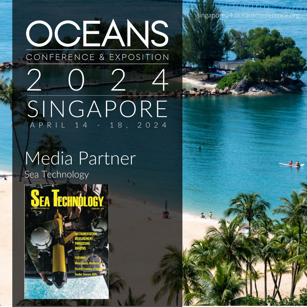 Big thanks to Sea Technology for being an incredible media partner! 🌊 Check out Sea Technology's February 2024 issue now! lsc-pagepro.mydigitalpublication.com/publication/?m… Register for OCEANS 2024 Singapore now! ow.ly/fYEo50QQB0M