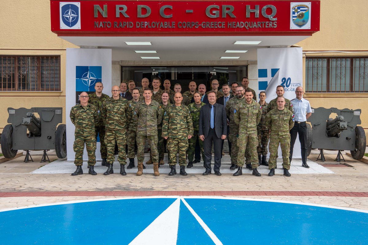 NATO Rapid Deployable Corps - Greece (NRDC-GR) hosted the Multinational Logistics Coordination Centre (MLCC), which conducted the “LOGFAS Fundamentals Course” in its premises in Thessaloniki from 28 Feb 24 till 08 Mar 24.
#NATO #WeAreAllies #StrongerTogether #MLCC