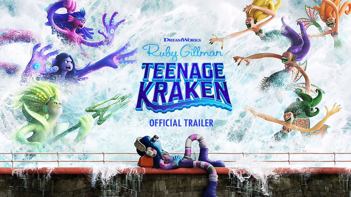 Today marks as 1 year of #RubyGillmanTeenageKraken's 1st official trailer posted by #UniversalPictures' YouTube Channel.

Happy 1 year, RGTK!

#RGTK #RubyGillman #1Year #DreamWorks