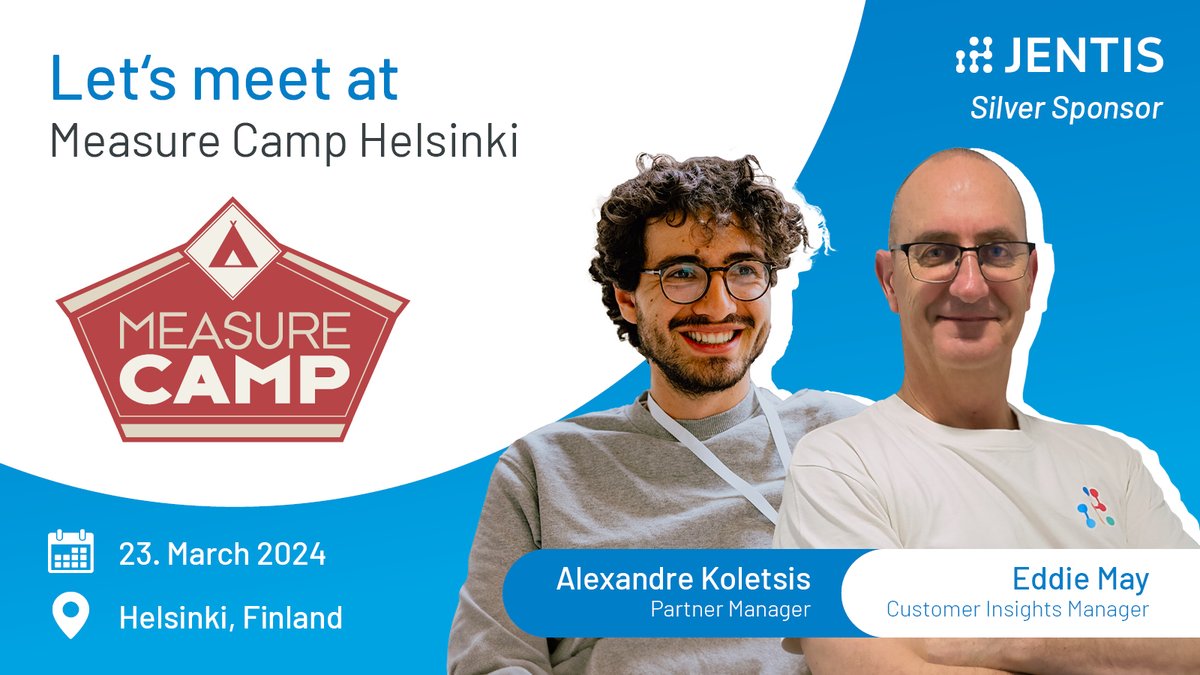 Helsinki, here we come! ✈️ As leaders in #ServerSideTracking, we’re proud to sponsor @MeasureCamp Helsinki on March 23. Connect with @eddiecmay & Alex Koletsis there if you want to share ideas & learn about the latest developments in tracking & analytics. See you there!