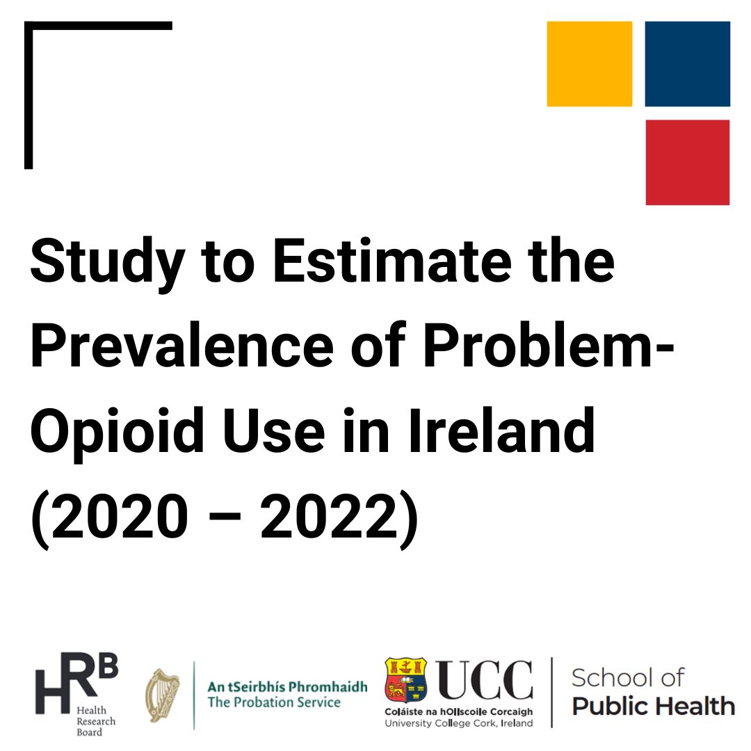 UCCPublicHealth's tweet photo. New Research Alert! 🚨

UCC's School of Public Health, in partnership with the HRB, is conducting a new study on the prevalence of problem-opioid use 2020 - 2022. 

Visit 
https://t.co/2RWLj6wVhd

#publichealth #research #ucc #healtresearchboard #drugsresearch #problemopioduse https://t.co/lLOYHCZXwi