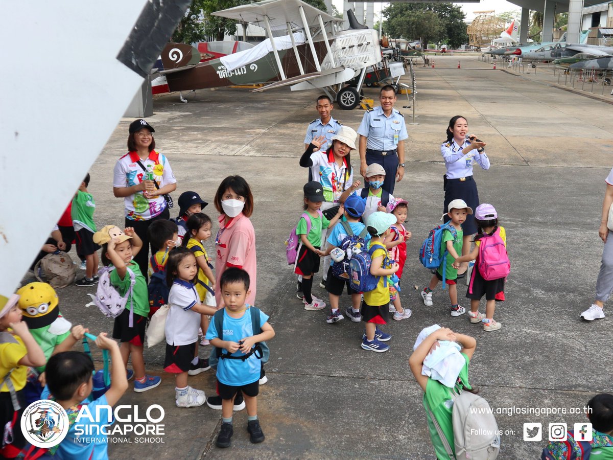 31Anglo's tweet image. Exploring the skies of knowledge with our little aviators!
Anglo Campus 31&apos;s K2 class embarks on an exciting school outing to the National Aviation Museum of The Royal Thai Air Force.
#AngloCampus31 #InternationalSchool ##LearningTakesFlight #Aviation #SchoolOuting