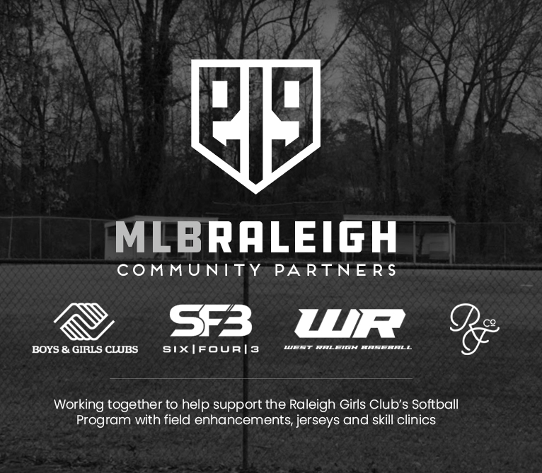 🙌 Announcing our 2024 Community Partners 🙌 Profits from our coming event will be sent to the Raleigh Girls Club to help support their softball program. - Field Fix Up | @WestRaleigh - Dugout Fixup | Rebuild Fabrication Co - Free Clinics with Pro Players | @SF3Softball