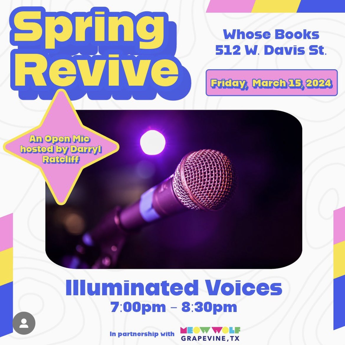 whosebooks's tweet image. This Friday, 3/15 we bring you Spring Revive - A Community Well-Being Fair! Story time, Zumba, mindfulness, yoga , art stations and Open Mic! See you there 🙌🏽