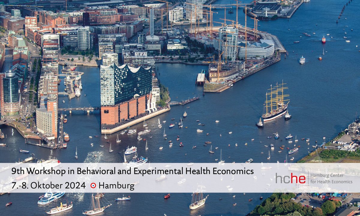 📢 Call for Papers! HCHE invites to the 9th Workshop in Behavioral & Experimental Health Economics by @BEHnetwork on Oct 7-8, 2024. Papers can be submitted on various health economics topics using experimental methods, regardless of whether they are conducted in lab or field. 1/2