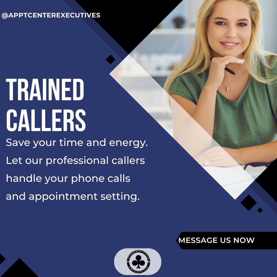 We have an incredible solution for you! Say good-bye to juggling calls and appointments. ACE can be your superhero, coming in and saving the day!

#appointmentcenterexecutives #appointmentsetters #leads #recruiting #virtualassistant #calling #coldcalling #callcenter