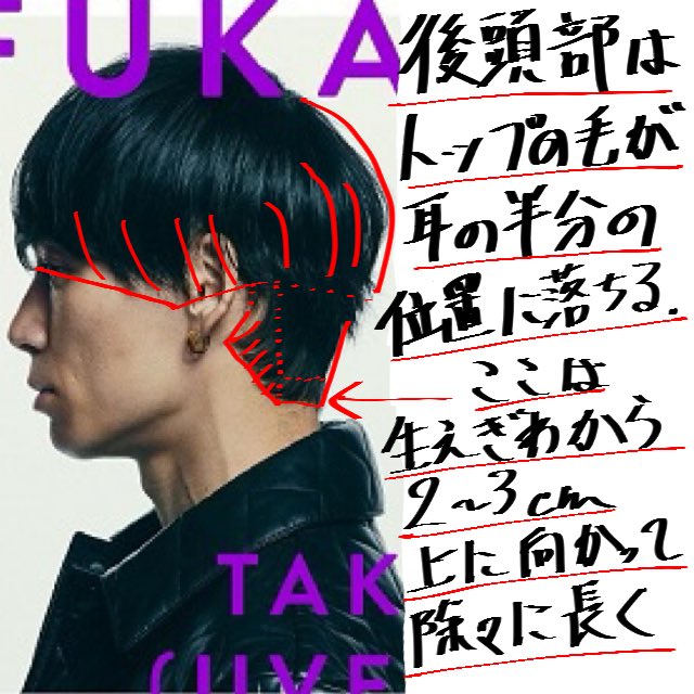 really_gakuto's tweet photo. 【UVERworld TAKUYA∞】
　-完全版- 髪型オーダーシート　

(前回の反響が非常に良かったので...)

改めて細かく作ってみました。
少しでもご参考になれば嬉しいです！！

crewを日本一カットする美容師目指してます🔥

秋葉原/上野エリアが近い方は是非ご予約お待ちしてます。 https://t.co/TwRwh55wxj